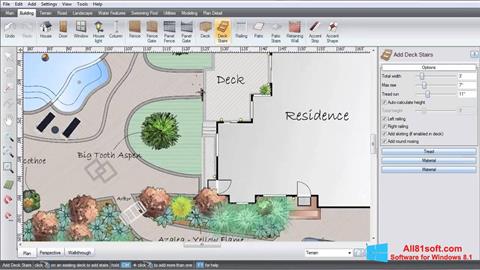 স্ক্রিনশট Realtime Landscaping Architect Windows 8.1