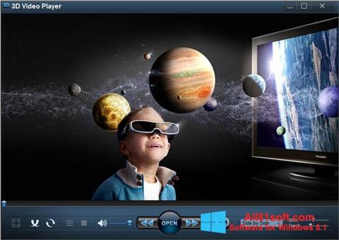 স্ক্রিনশট 3D Video Player Windows 8.1