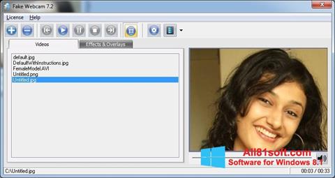 স্ক্রিনশট Fake Webcam Windows 8.1