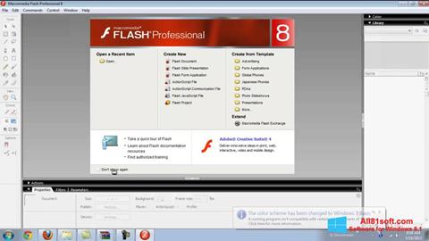 স্ক্রিনশট Macromedia Flash Player Windows 8.1