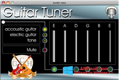 স্ক্রিনশট Guitar Tuner Windows 8.1