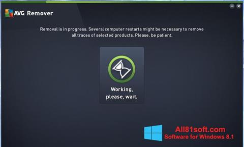 স্ক্রিনশট AVG Remover Windows 8.1