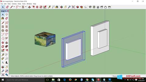 স্ক্রিনশট SketchUp Make Windows 8.1